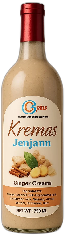 GR Plus Ginger Cremas bottle, coming soon